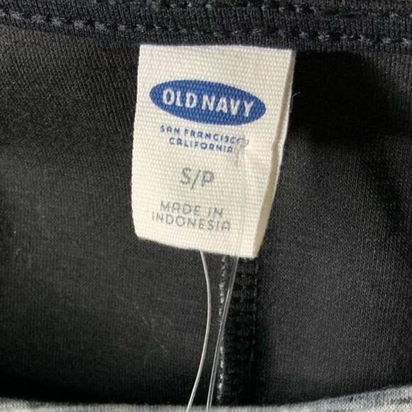 Old Navy Sheath Dress Gray Black Womens Small Petite Long Sleeve Stretch NWT - Picture 5 of 8